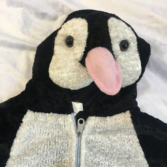 Kids Girls Size 4/5 Plush Cute Penguin Animal Bird Fancy Dress Costume Unisex - Picture 3 of 10